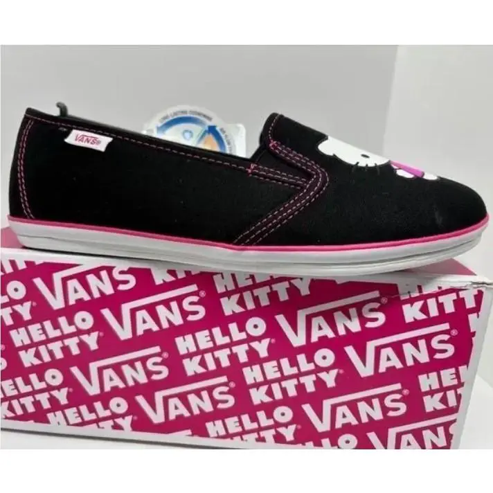 Vans shoes - VANS KALANI HELLOW KITTY - KALANI HELLOW KITTY - VN-0QFW72G - Black (UPC: 887040094097) 2