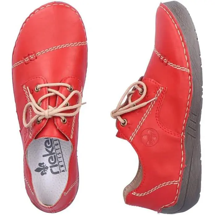 Rieker shoes - RIEKER 52520 ANGELA - ANGELA - Red 2