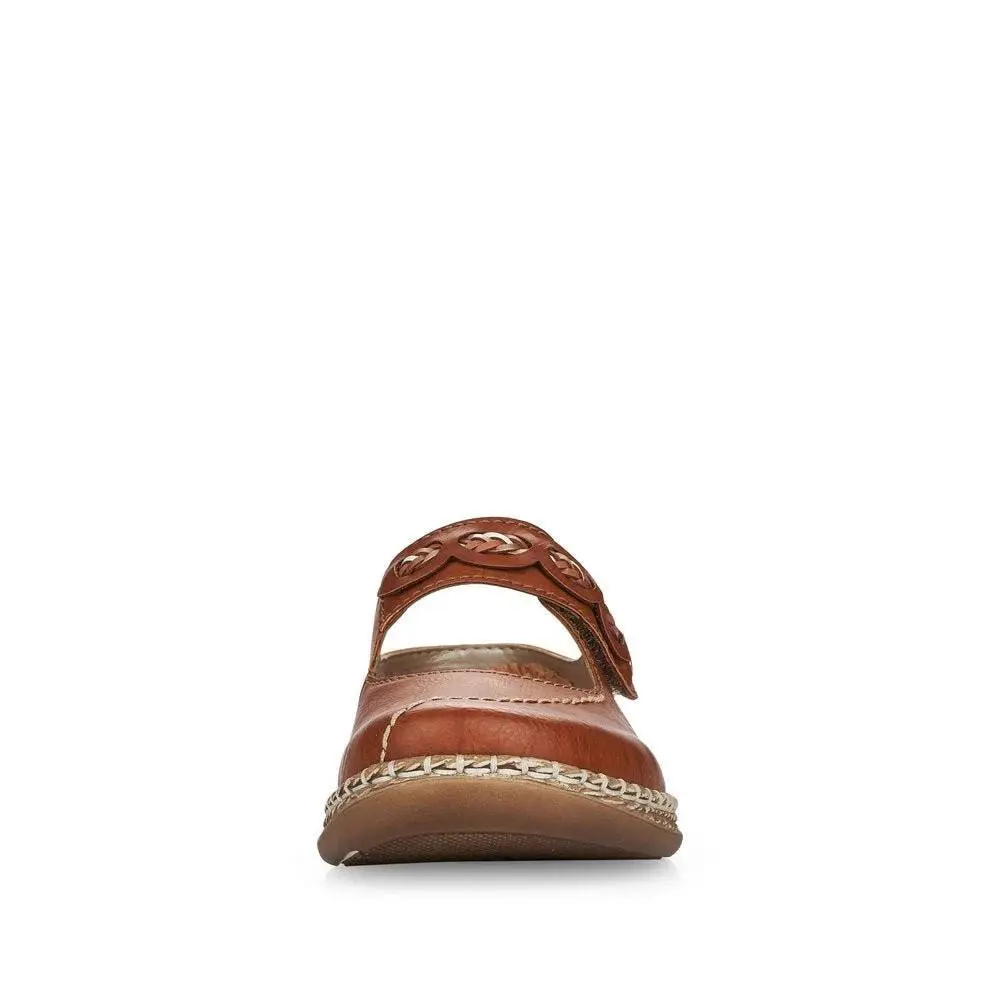 Rieker shoes - RIEKER DAISY 46468-24 - DAISY - Brown 2