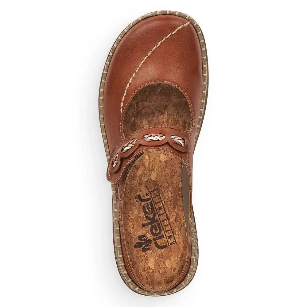 Rieker shoes - RIEKER DAISY 46468-24 - DAISY - Brown 4
