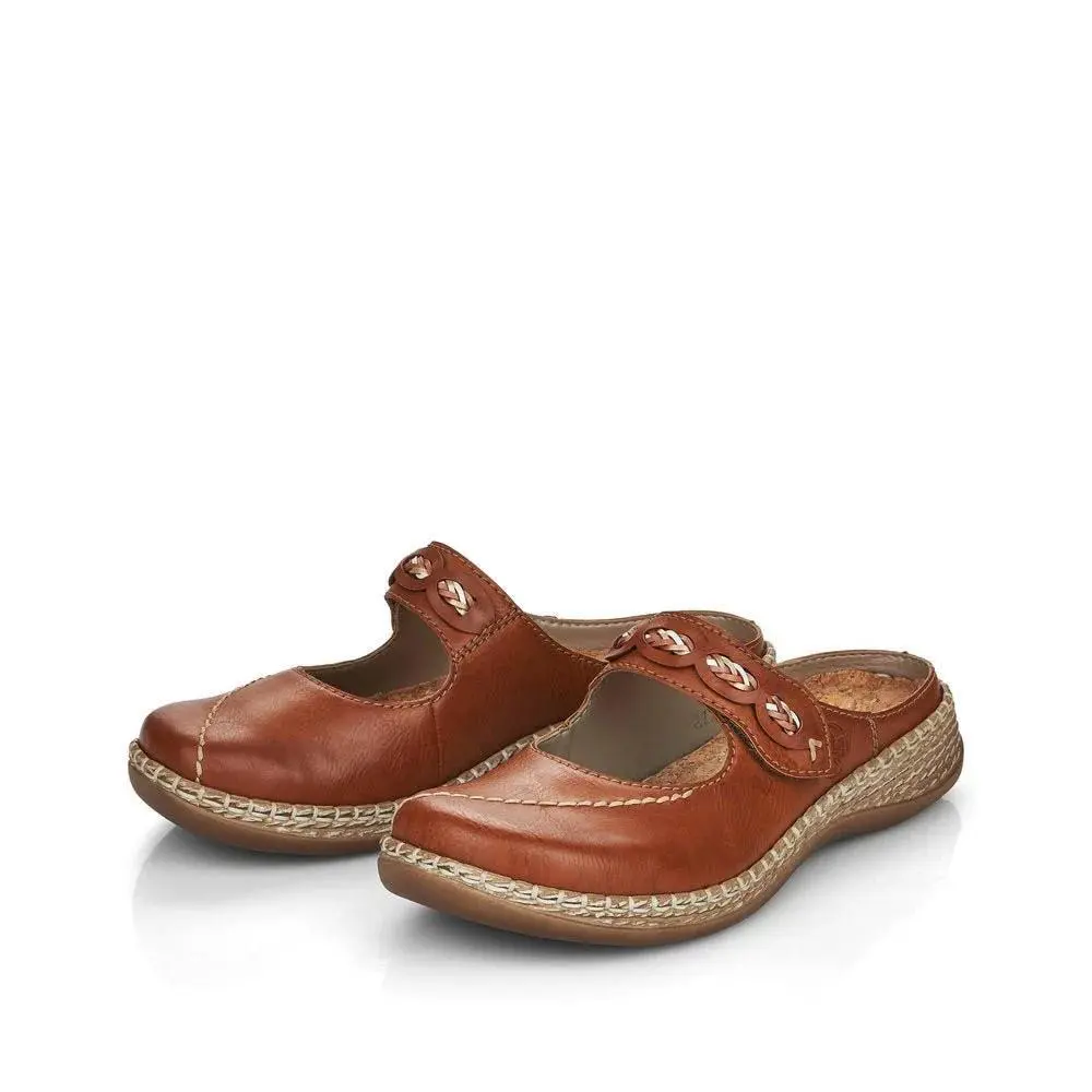 Rieker shoes - RIEKER DAISY 46468-24 - DAISY - Brown 6