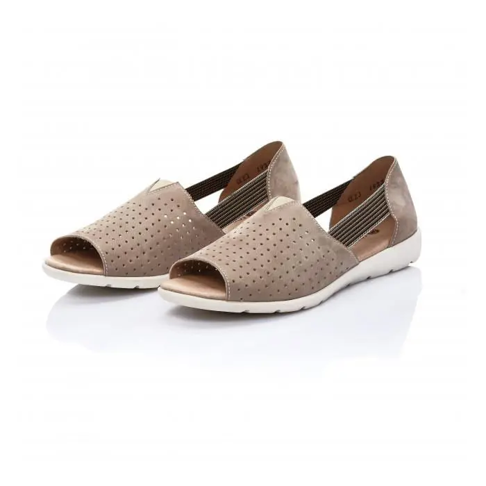 Rieker shoes - REMONTE MALEA D1923-42 - REMONTE MALEA - Beige 0