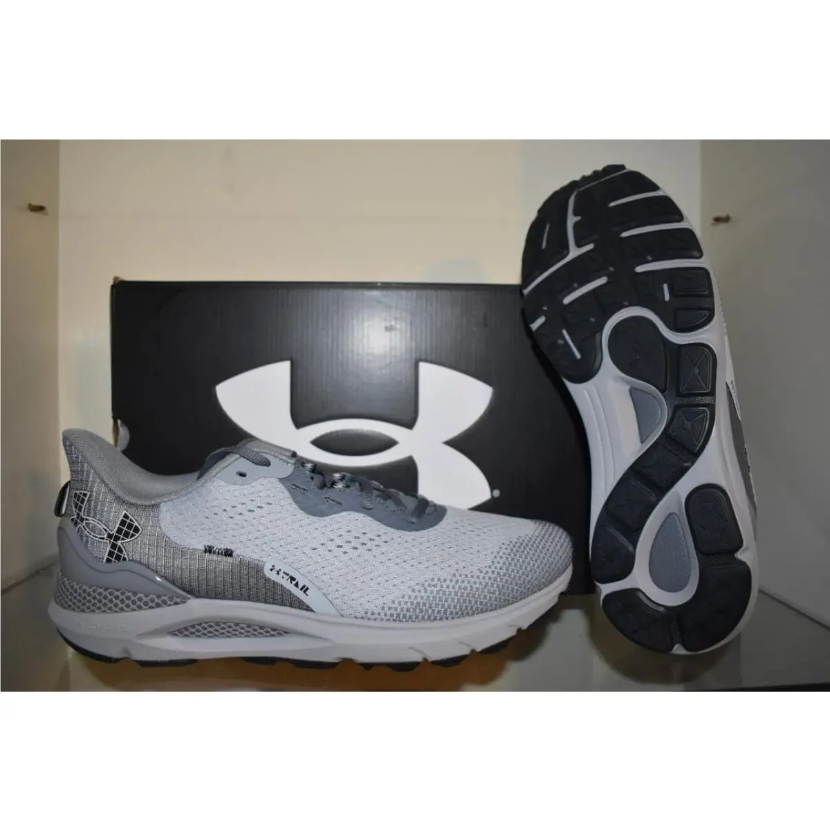 Under Armour shoes - Under Armour Sonic Trail - Sonic Trail - 3027764 100 - Gray 2