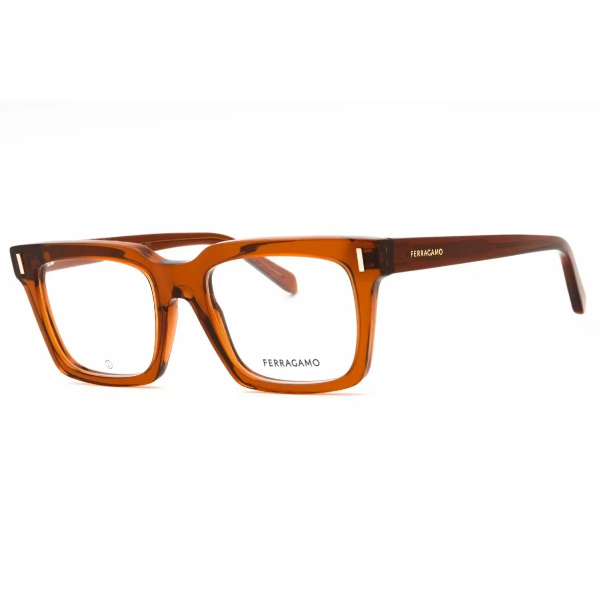 Salvatore Ferragamo SF2993-232-53 Eyeglasses Frame Size 53mm 19mm 145mm Brown Wo