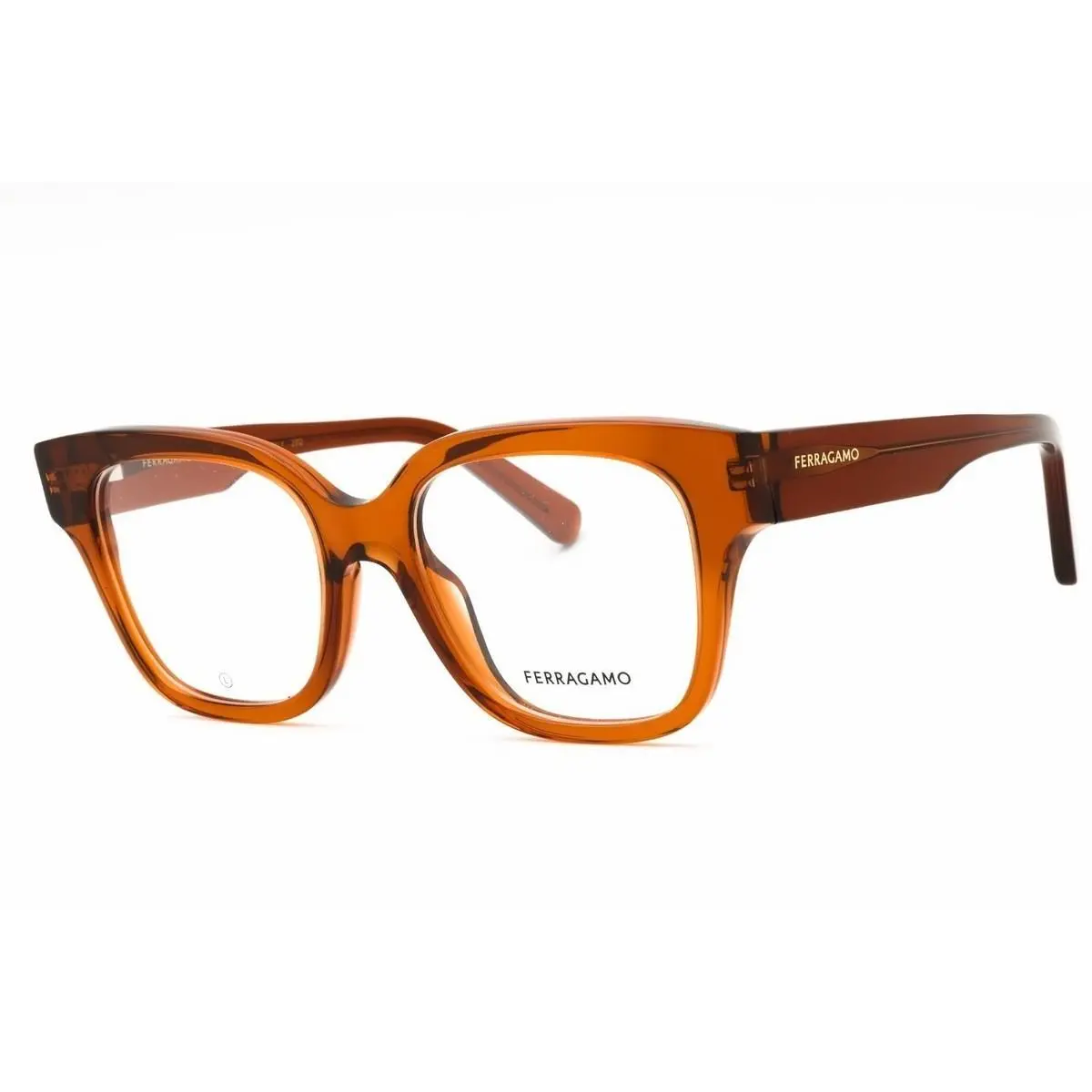 Salvatore Ferragamo SF2952N-261-53 Eyeglasses Frame Size 53mm 19mm 140mm Brown 8