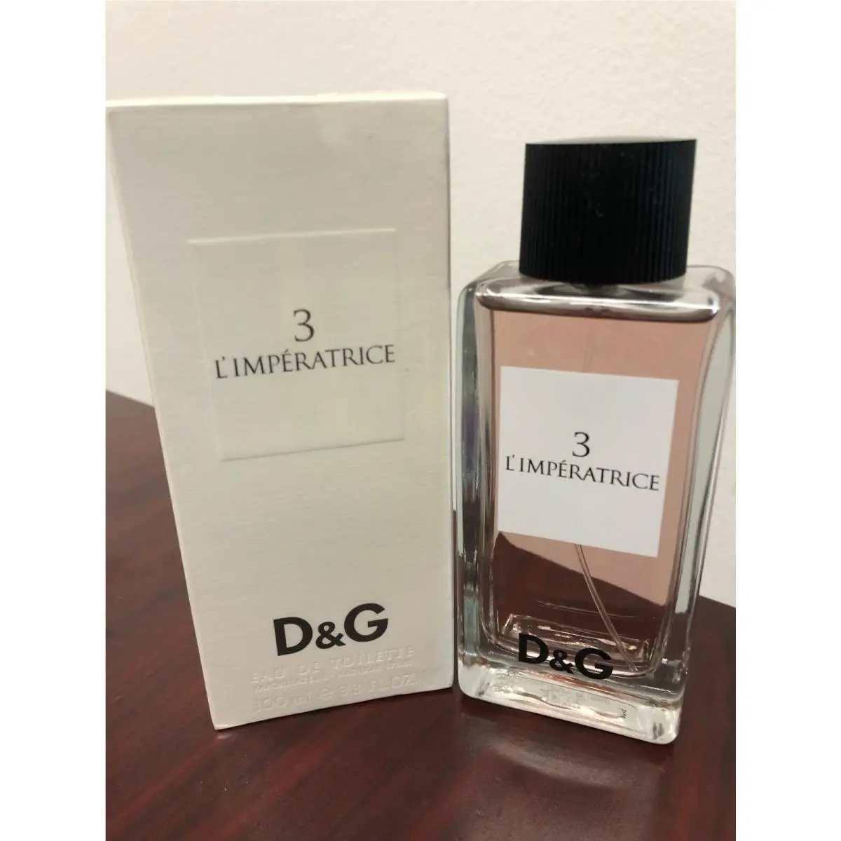 D G 3 L`imperatrice by Dolce Gabbana 3.3 FL oz / 100 ML Edt Spray Box