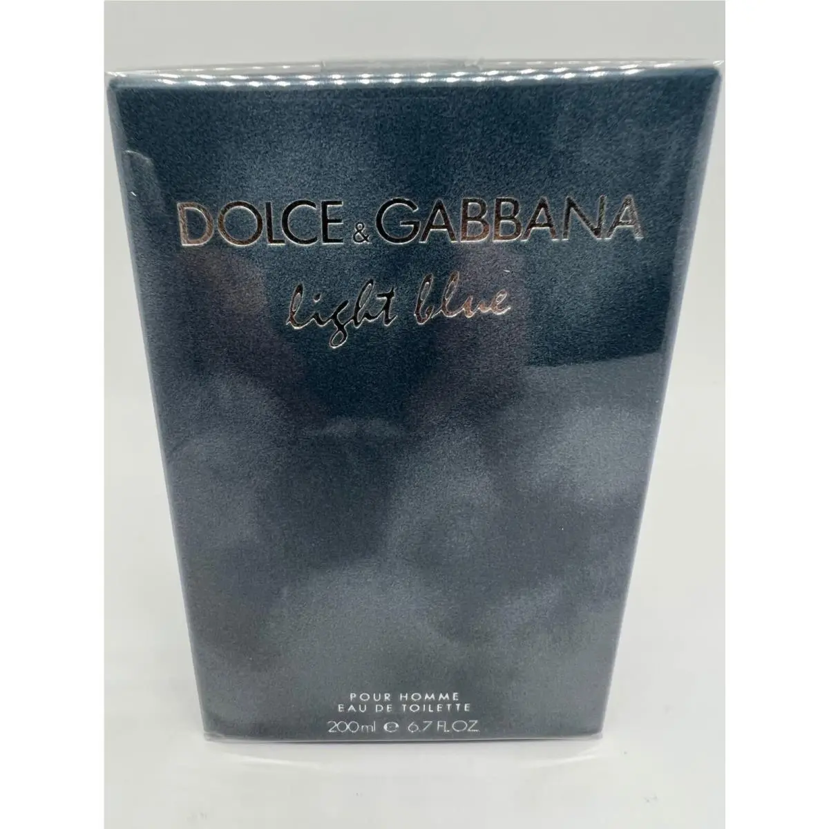 Dolce Gabbana Light Blue Pour Homme 6.7 FL Oz/ 200 ML Eau De Toilette Spray
