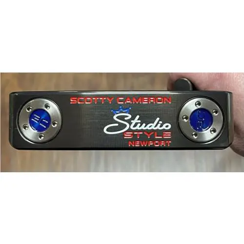 Scotty Cameron  - Studio Style Newport - 2025 - SCS - Xtreme Dark Finish - DLC - Multicolor, Lie Angle: Black 5