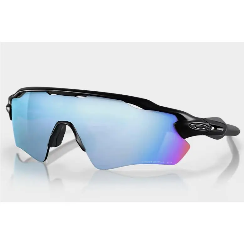 Radar EV Matte Black Polarized Prizm Deep Water H2O Sunglass 9208-55 by Oakley