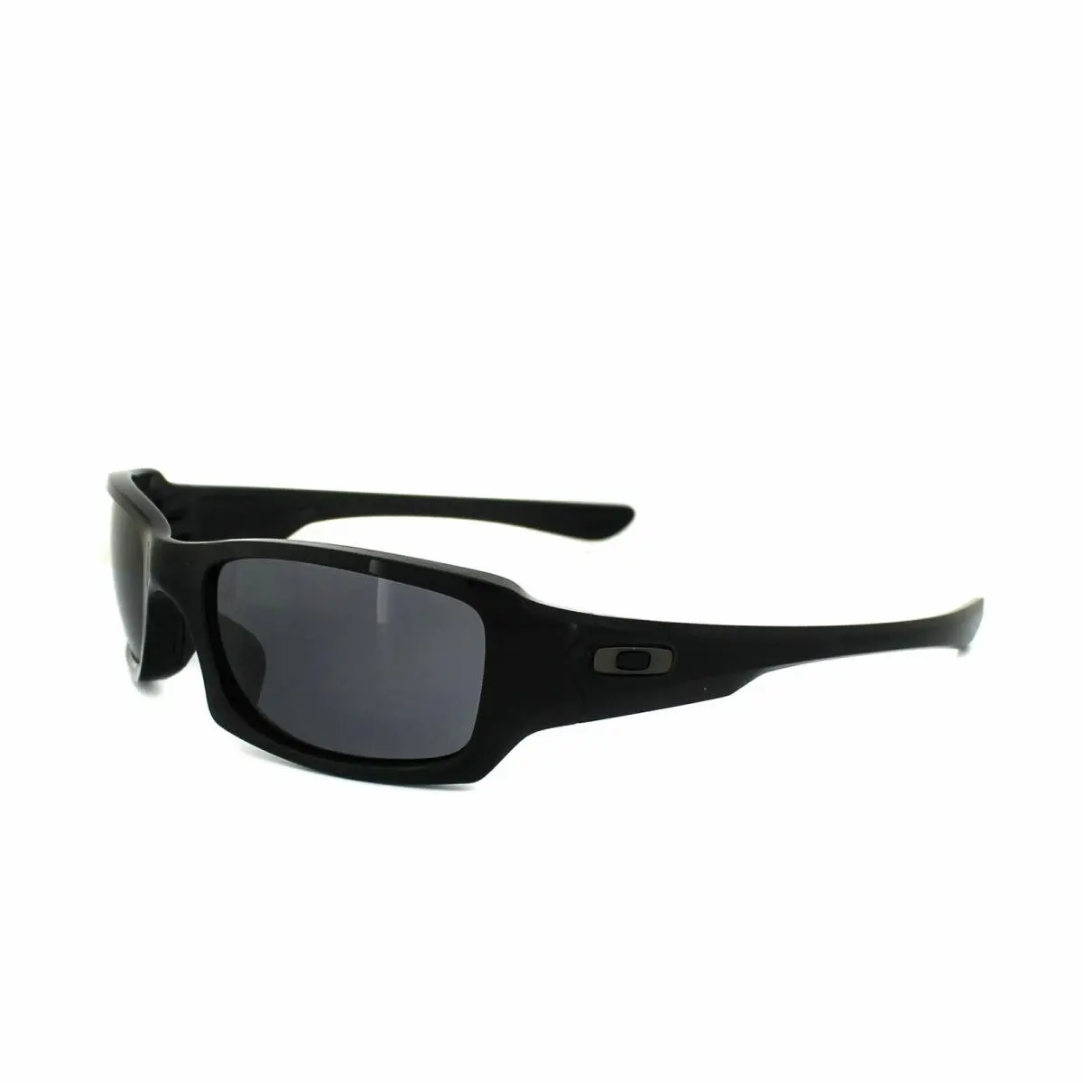 OO9238-04 Mens Oakley Fives Squared Sunglasses - Polished Black/grey