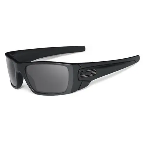 Fuel Cell SI Sunglasses OO9096-29 Matte Black / Grey Grey Flag Icon by Oakley