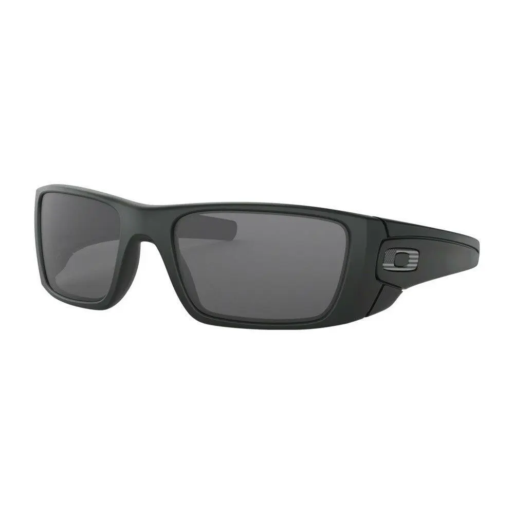 Oakley SI Fuel Cell w Tonal Flag Matte Black w Grey OO9096-29 - Frame: Black, Lens: Gray