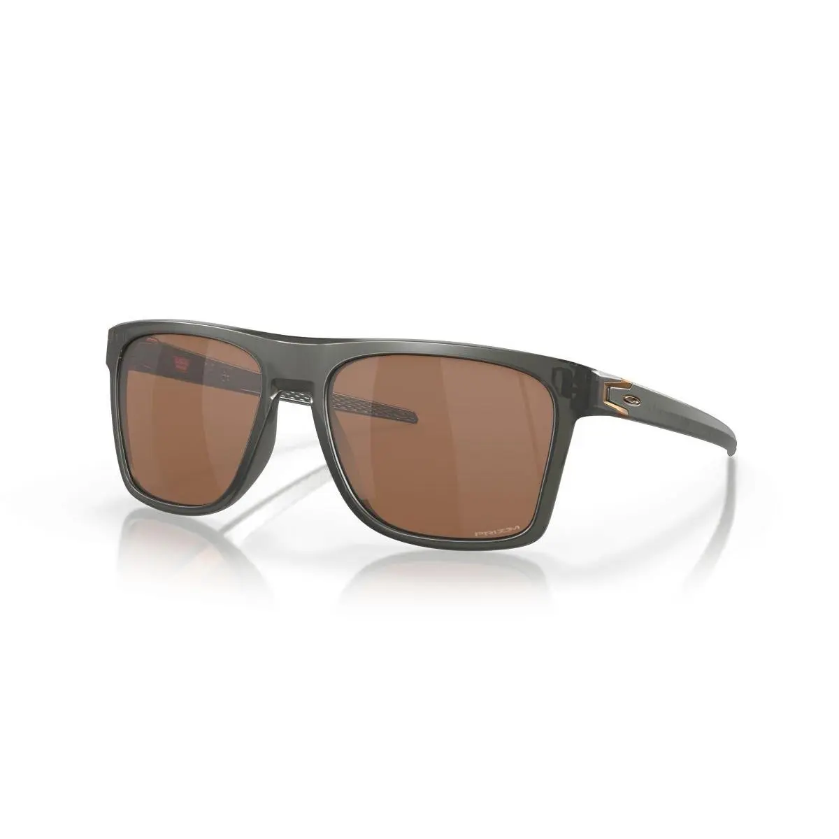 Oakley Men`s Leffingwell Sunglasses Matte Grey Smoke/prizm Tungsten 57 mm - 0O