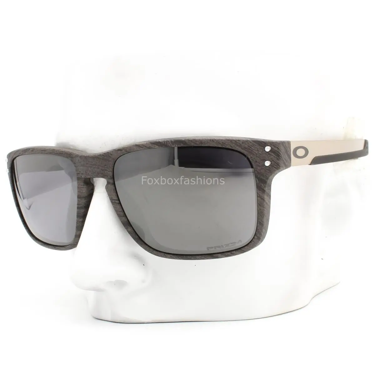 Oakley Holbrook Mix Sunglasses OO9384-0457 Matte Woodgrain Metal Prizm W/pouch