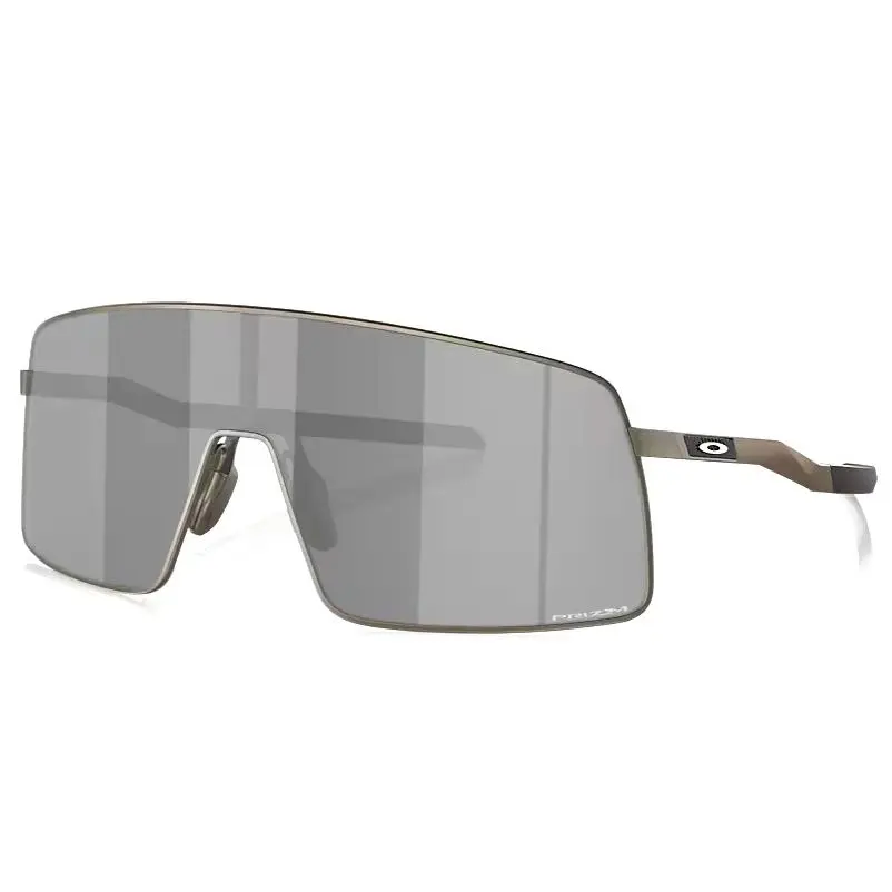 Sutro TI Matte Gunmetal Prizm Black Lens Sunglass 6013-01 by Oakley