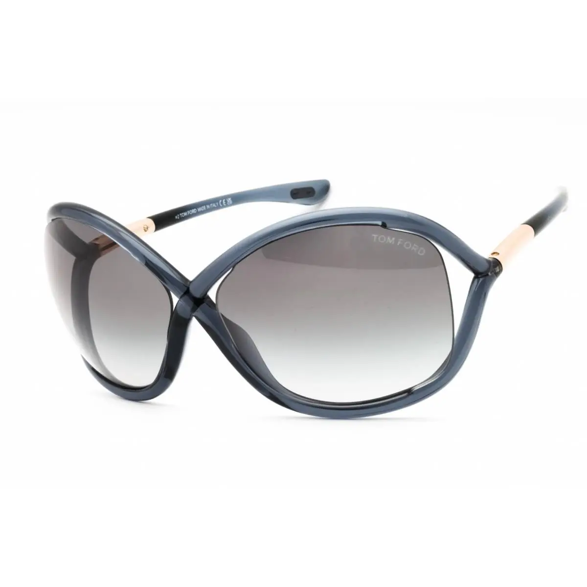Tom Ford Women`s Sunglasses Grey/other Oversized Shape Full Rim Frame FT0009 0B5
