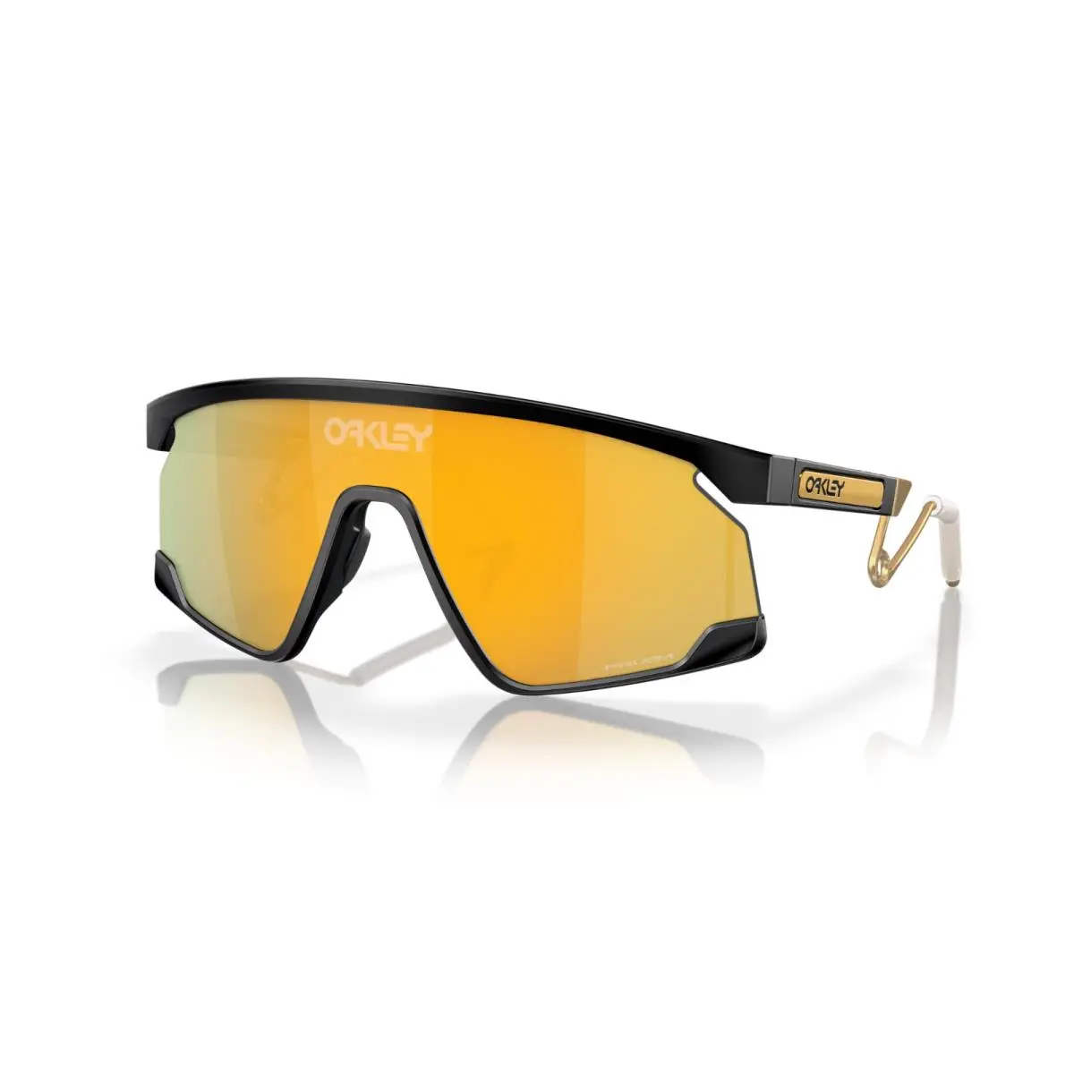 Bxtr Metal Sunglasses OO9237-0139 Matte Black Frame W/ Prizm 24K by Oakley
