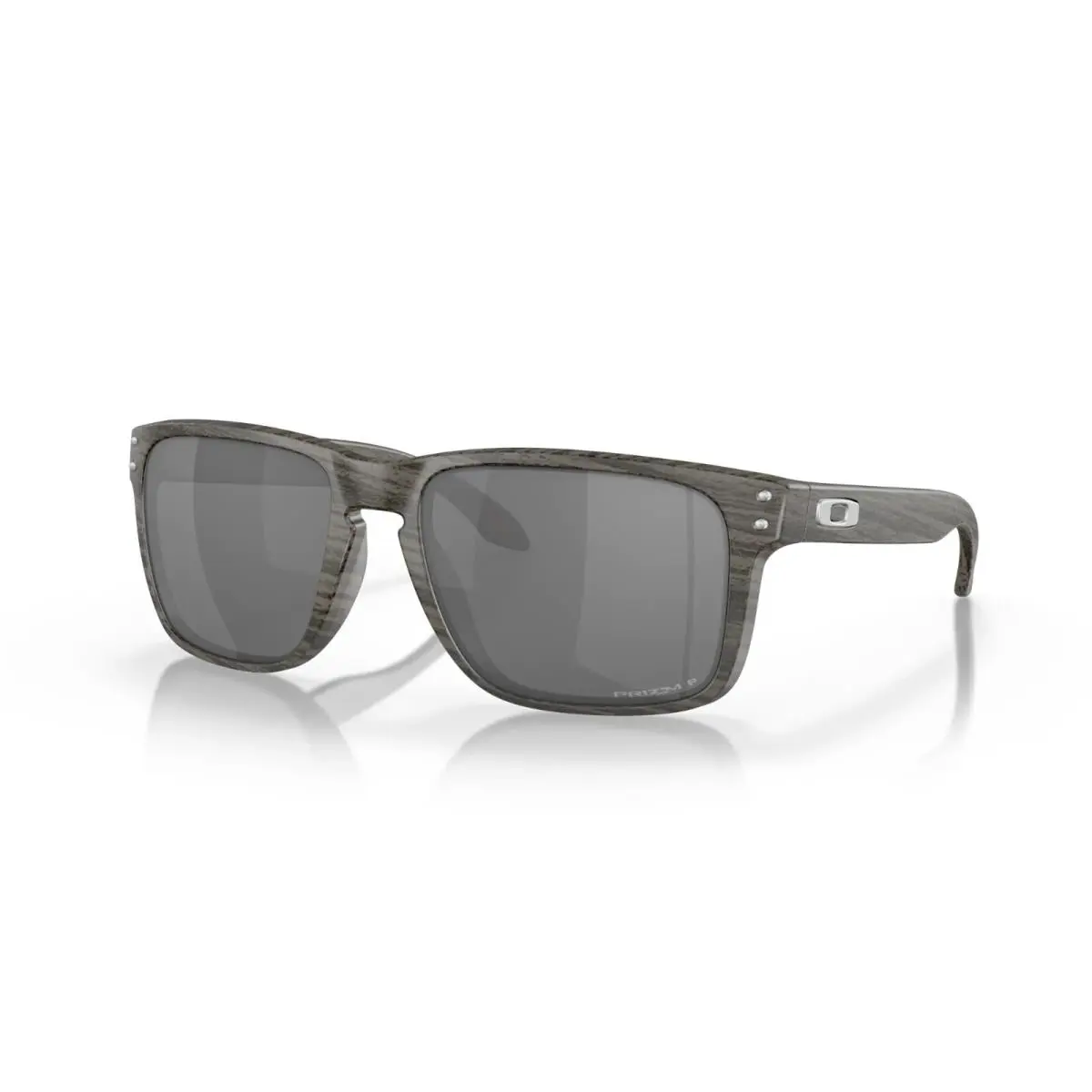 Holbrook XL Polarized Sunglasses OO9417-3459 Woodgrain W/ Prizm Black by Oakley