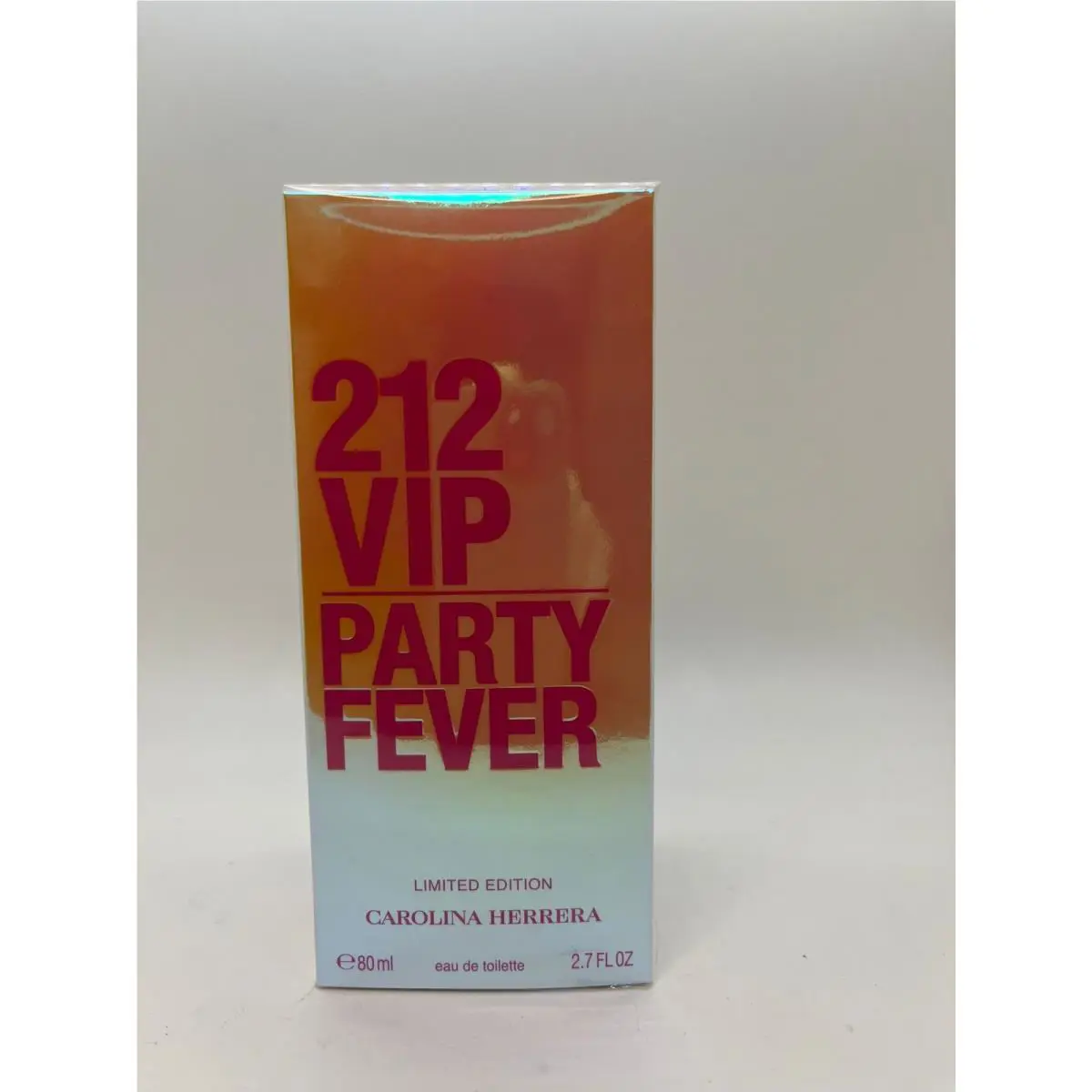 212 Vip Party Fever Carolina Herrera Women 2.7oz Edt Box Limited Ed