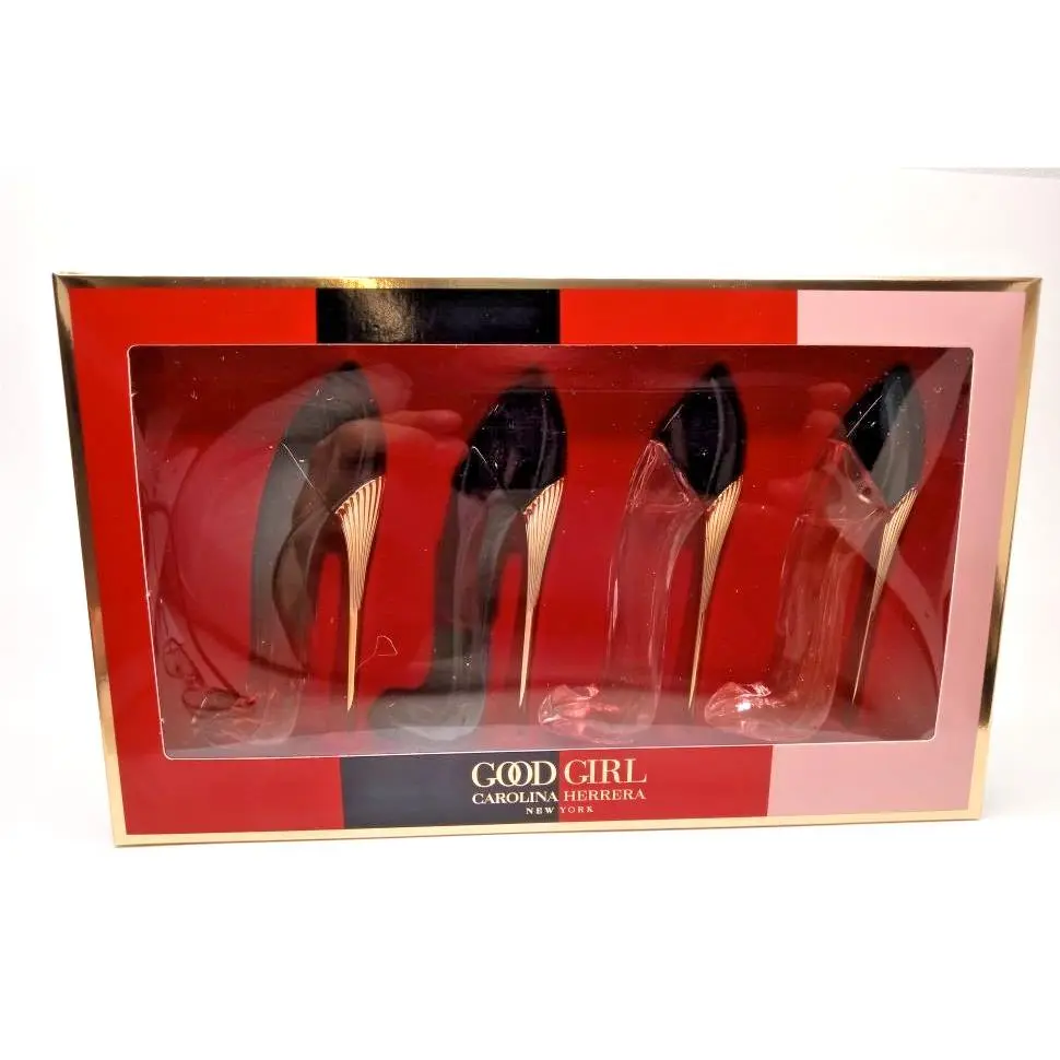 Good Girl BY Carolina Herrera Eau DE Parfum 4 Pcs Gift Set Mini Travel Size