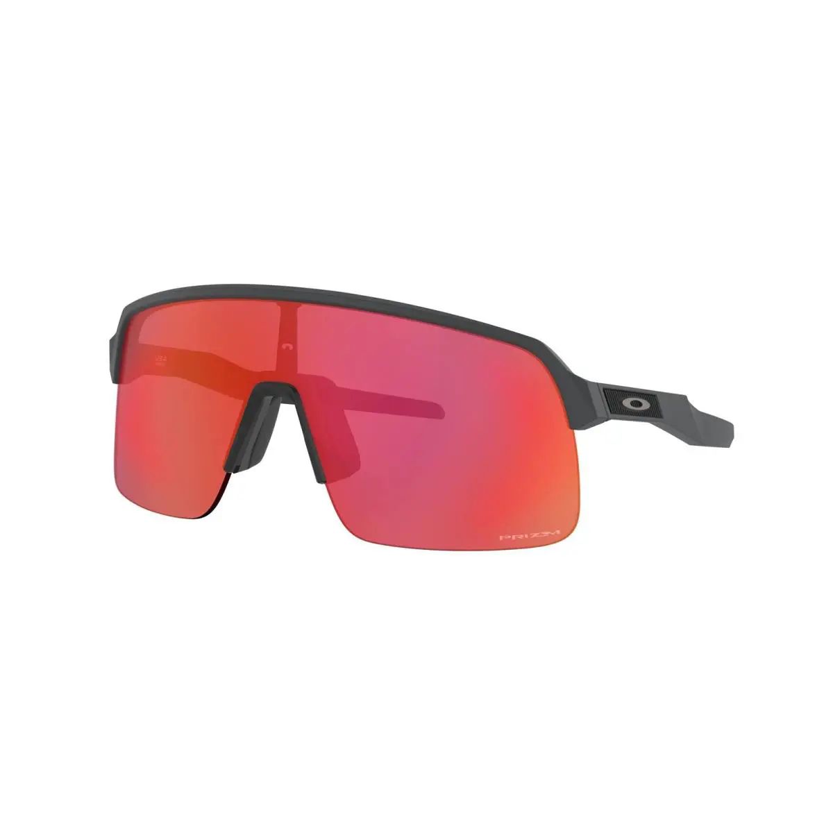 Oakley Sutro Lite Matte Carbon/prizm Trail Torch Men`s Sunglasses OO9463-0439 - Frame: MATTE CARBON, Lens: PRIZM TRAIL TORCH