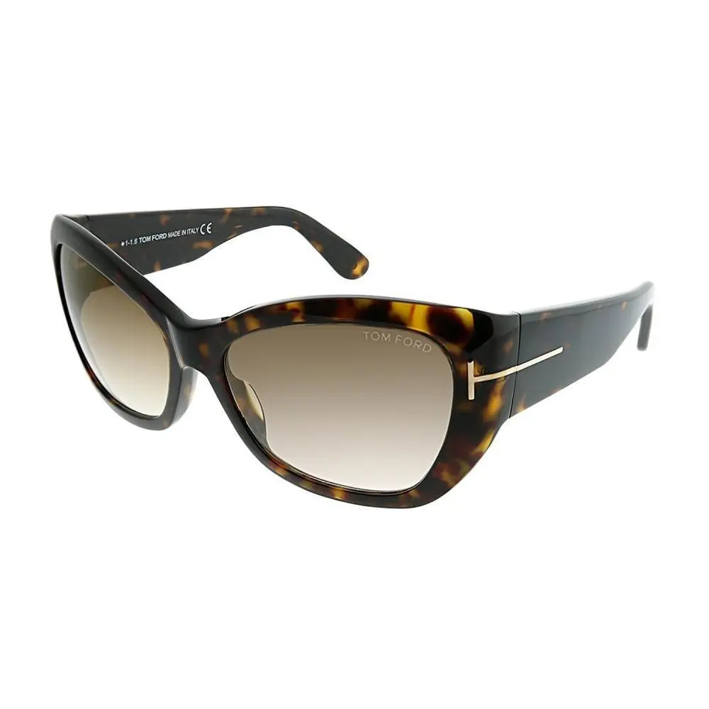 Tom Ford FT0460 52G Havana/brown Gradient Sunglasses 58-16-130
