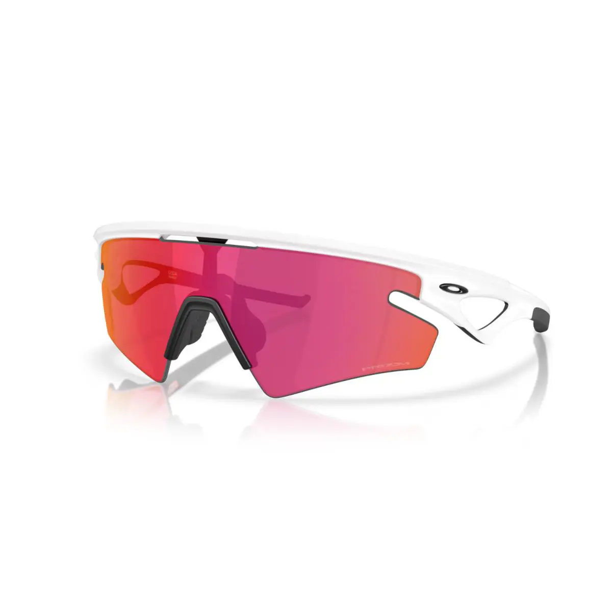 Sphaera Slash Matte White Frame Prizm Field Lens Sunglass OO9499-02 by Oakley