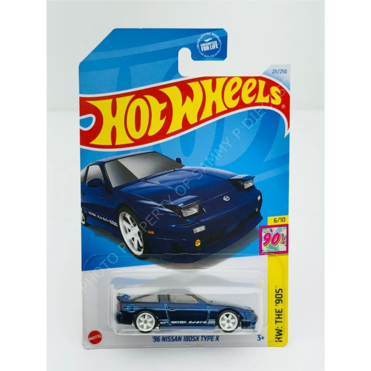 Hot Wheels 2024 Super Treasure Hunt 96 Nissan 180SX Type X in Blister
