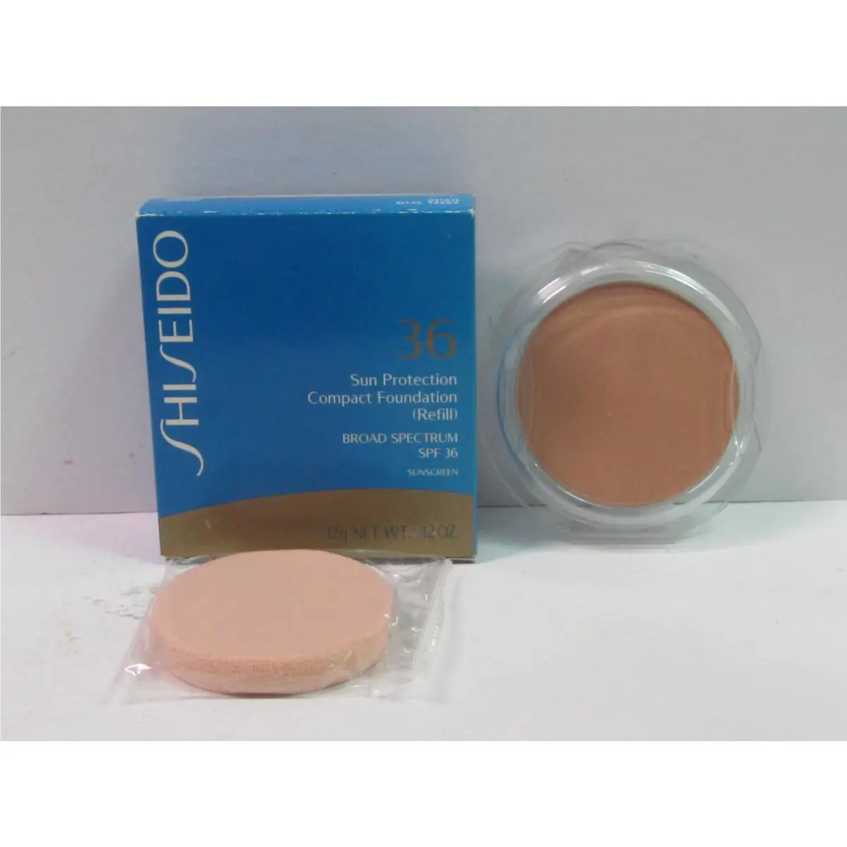 Shiseido Sun Protection Compact Foundation Refill Spf 36 Color SP50 .42 oz