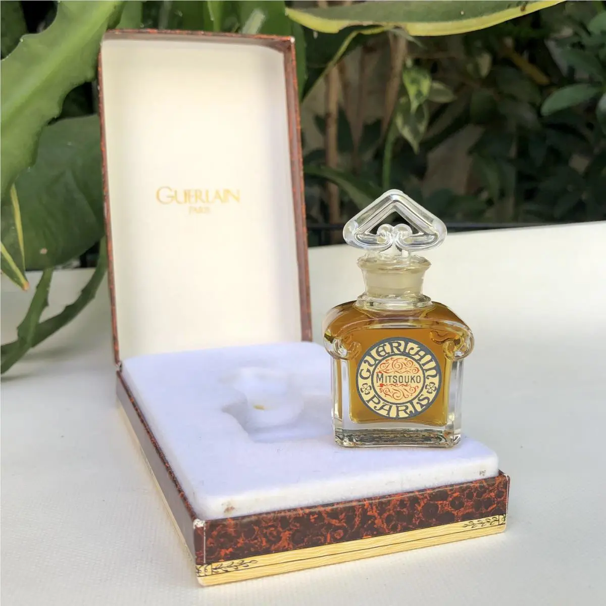 Vintage Mitsouko Guerlain Parfum Extrait .25oz Mini Perfume Splash