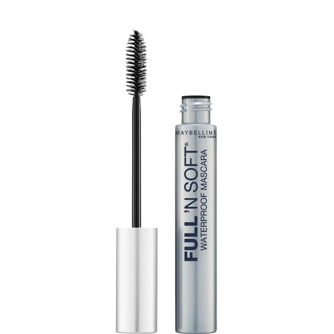4 Pack  Full `N Soft Waterproof Mascara Very Black 311 0.28 fl oz by Maybelline