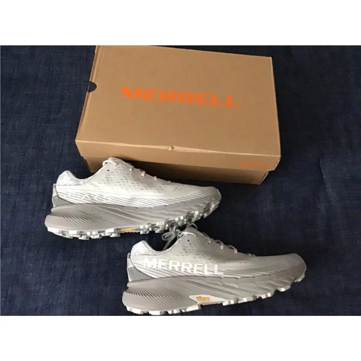 Merrell shoes - Merrell Agility Peak 5 - Agility Peak - J068157 - Gray 0