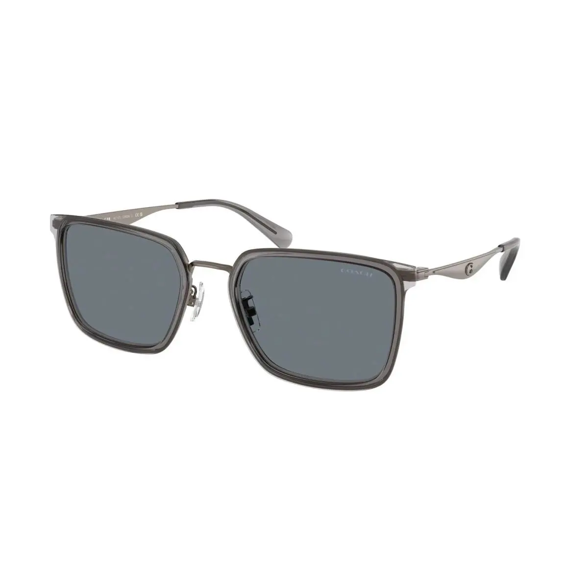 Coach HC7171 CW226 945755 Grey Men`s Sunglasses 56mm/New/Authentic