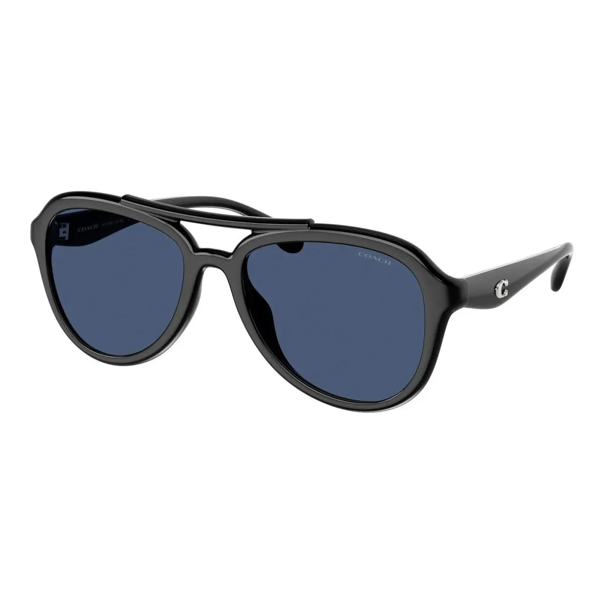 Coach HC8403D 50023C CR636 Black-blue Sunglasses 55mm / /