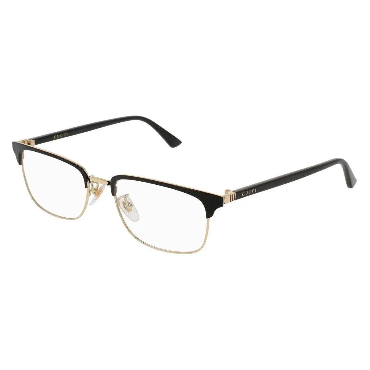 Gucci GG0131O 001 Black/clear Eyeglasses