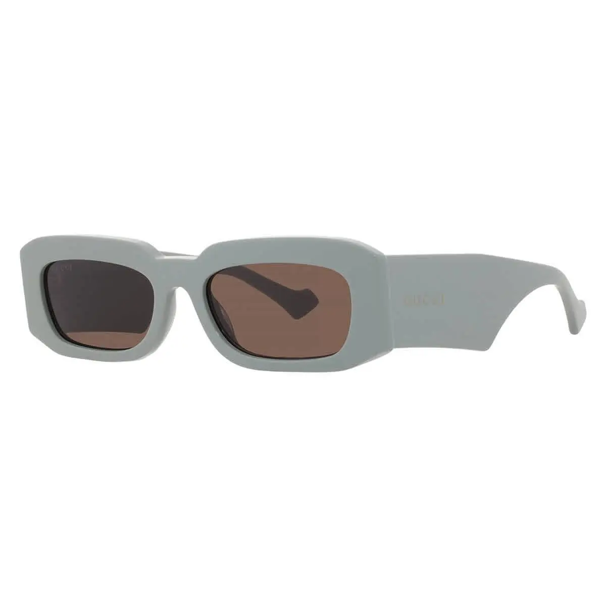Gucci Brown Rectangular Unisex Sunglasses GG1426S 004 54 GG1426S 004 54