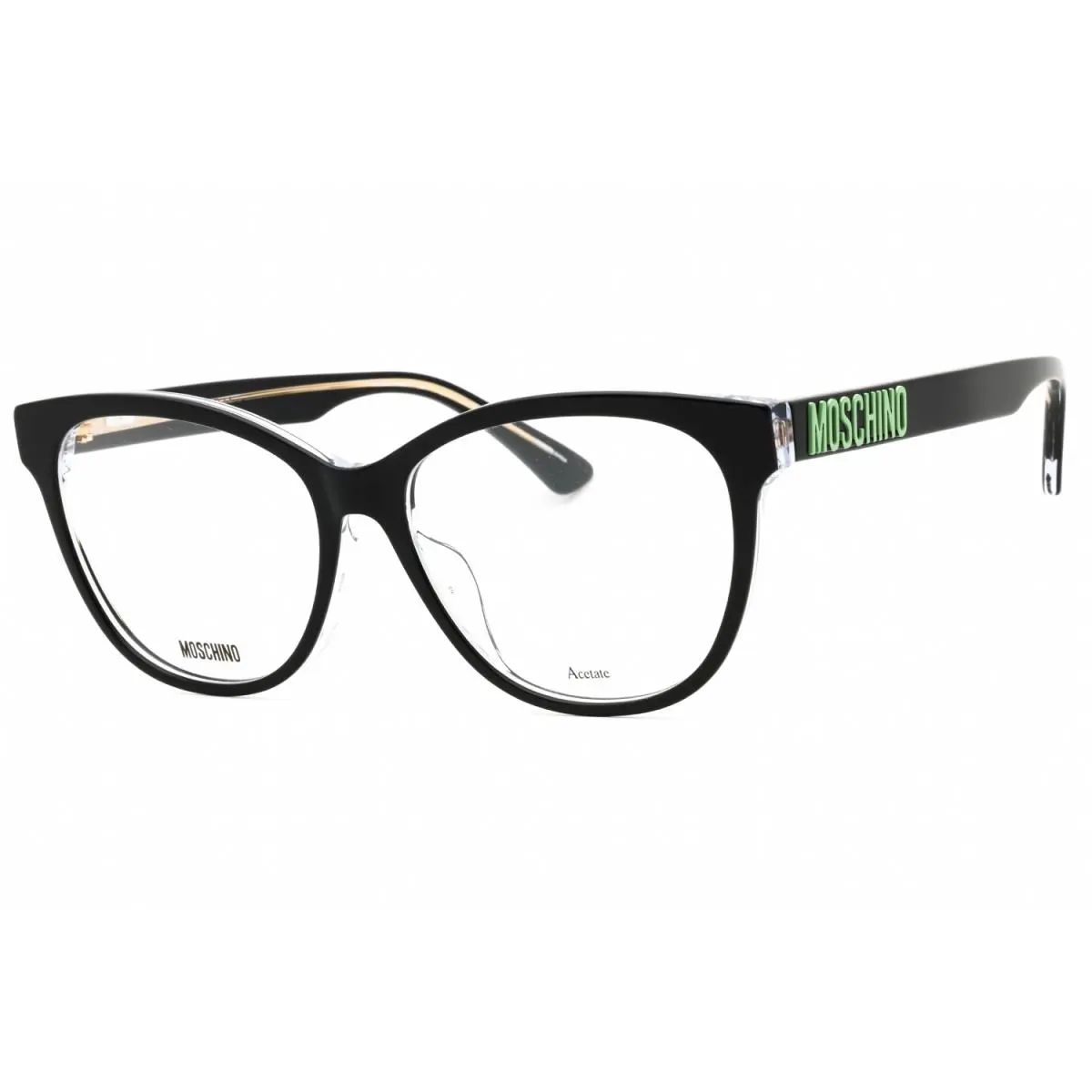 Moschino MOS625/F 7C5 Eyeglasses Black Frame 55mm