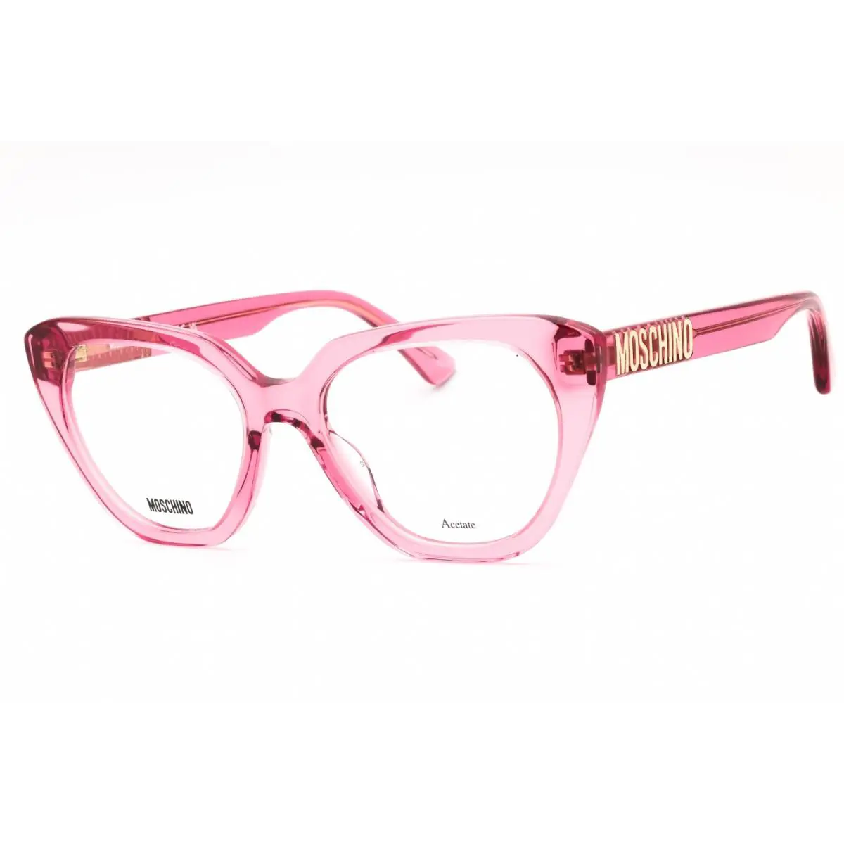 Moschino MOS628 MU1 Eyeglasses Pink Frame 51mm - Frame: Pink