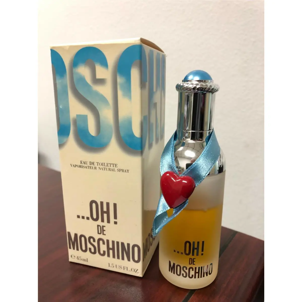 OH DE Moschino by Moschino 1.5 FL oz / 45 ML Edt Spray Low Fill As Pictures