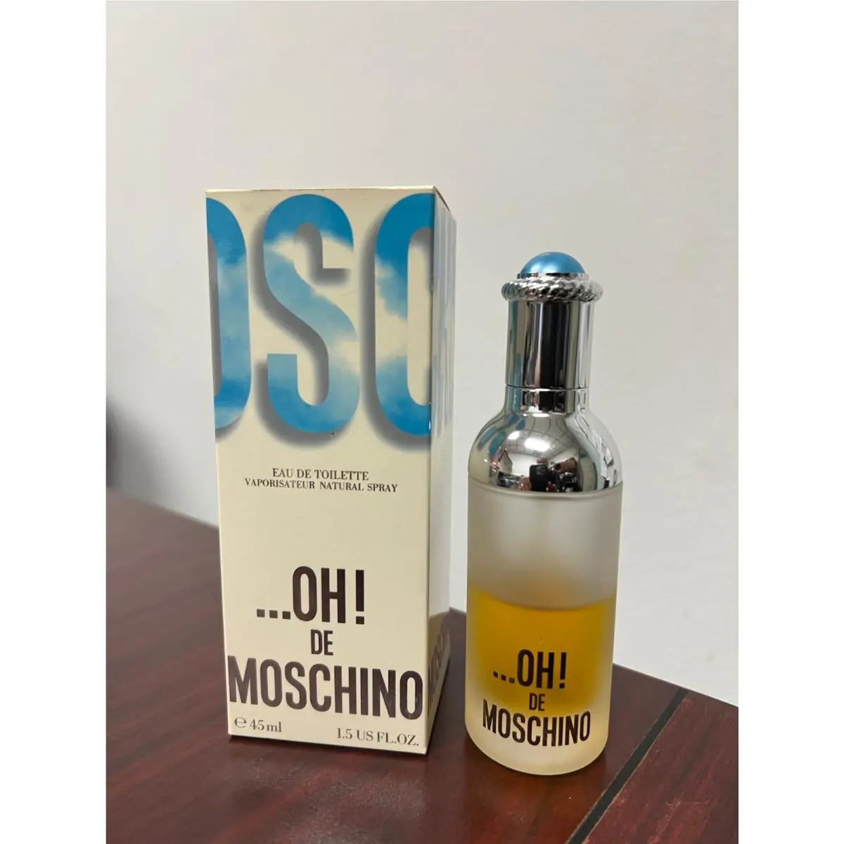OH DE Moschino by Moschino 1.5 FL oz / 45 ML Edt Spray Low Fill As Pictures