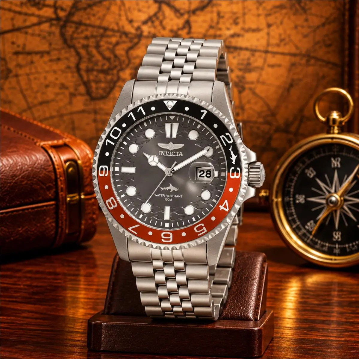 Invicta Pro Diver 43mm Heritage Stainless Steel Men’s Watch 30621