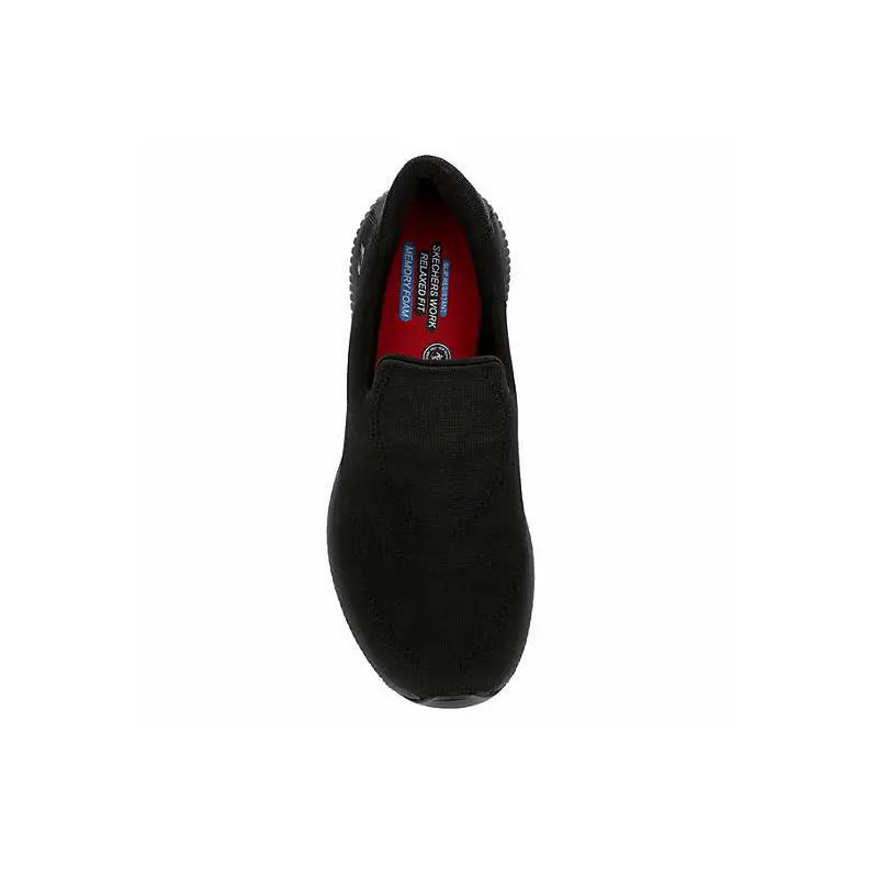 Skechers shoes - SKECHERS SQUAD-MISKIN SLIP RESISTANT - SLIP RESISTANT - 77200W/BLK - Black 3