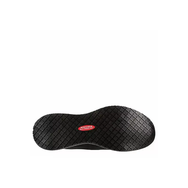 Skechers shoes - SKECHERS SQUAD-MISKIN SLIP RESISTANT - SLIP RESISTANT - 77200W/BLK - Black 4