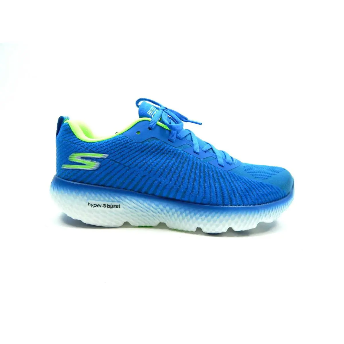 Skechers Men`s Max Road 4 Plus Blue Ortholite Shoes