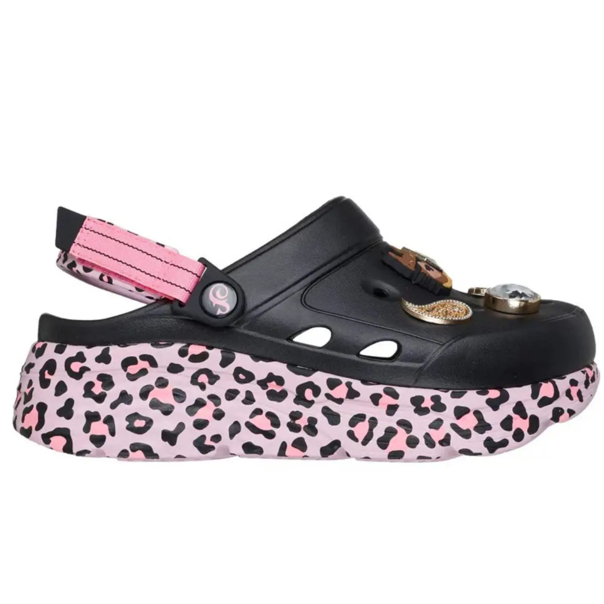 Skechers shoes - Snoop Dogg Foamies Purrfect - Snoop Dogg Foamies Purrfect - 186014 - Black / Leopard 0