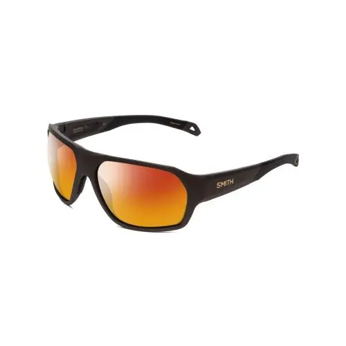 Smith Deckboss Unisex Polarized Sunglasses in Gravy Grey 63 mm Choose Lens Color Red Mirror Polar by Smith Optics