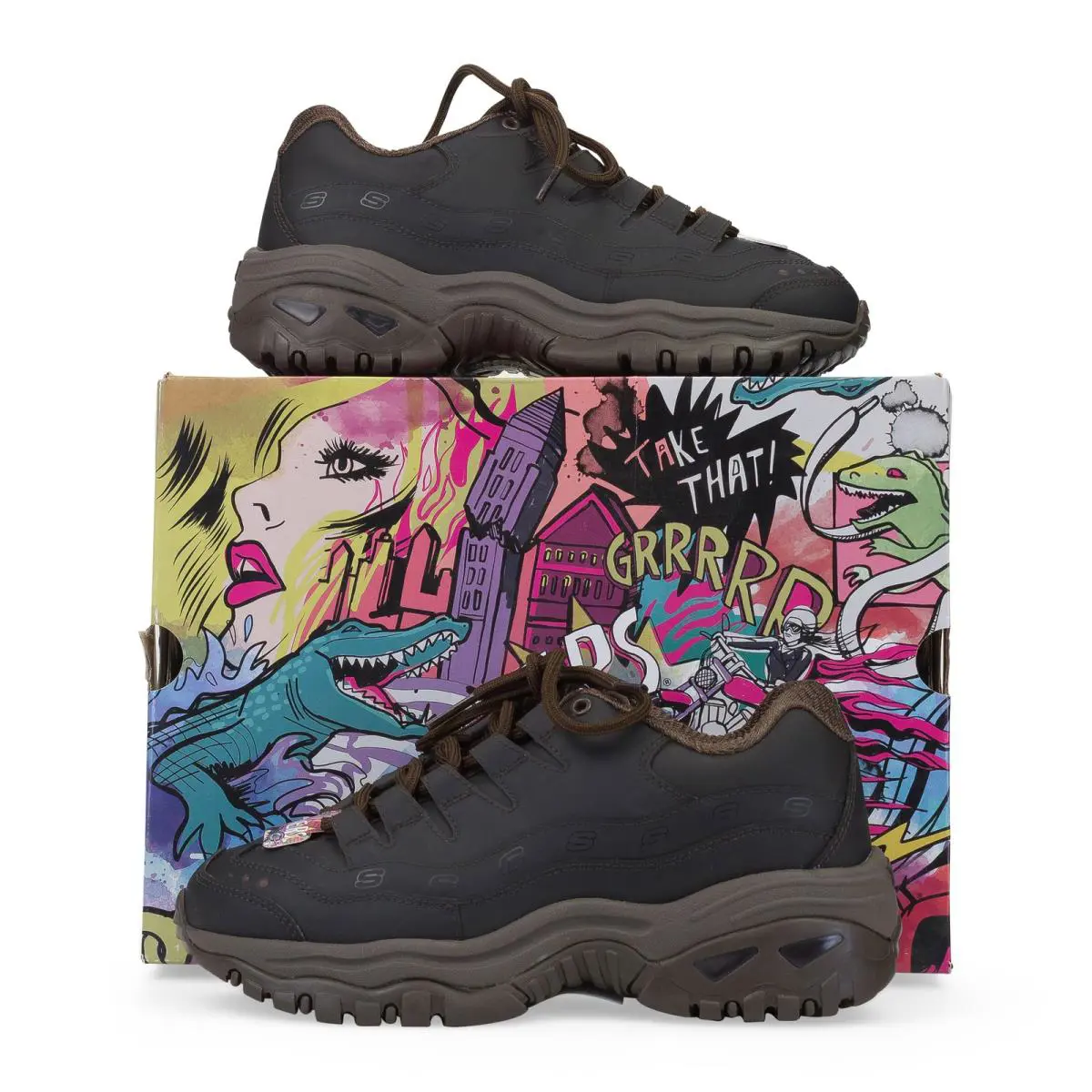 Skechers shoes - 13321BROWN - 13321_BROWN - Brown (UPC: 2100002057304) 5