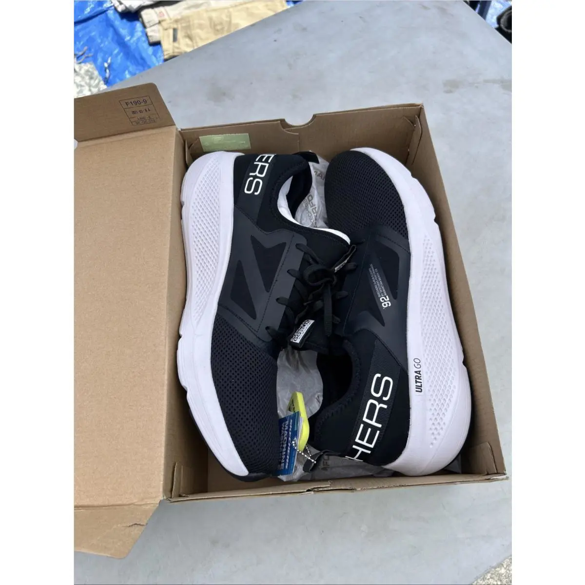 Skechers shoes - Skechers Go Run - Run - Black 6