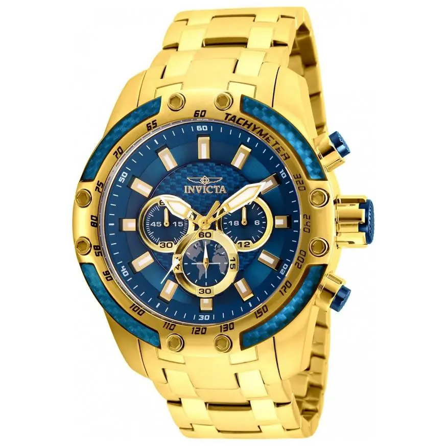 Invicta Speedway Chronograph Blue Dial Men`s Watch 25945