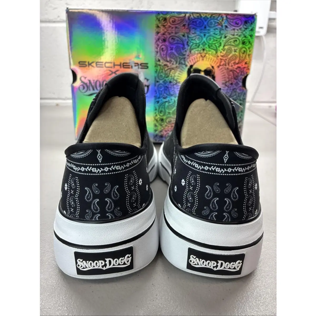 Skechers shoes - Snoop Dogg Snoop ONE-OG - Snoop Dogg Snoop - SN 251016 - Black (UPC: 197976099449) 2